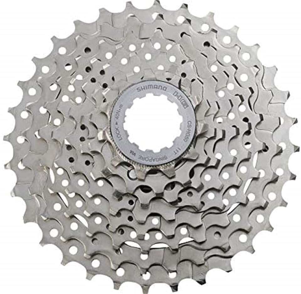 Shimano CS-HG50 Mod. 14 HG Kassettenkranz Silber Einheitsgröße, 11-34 Zähne