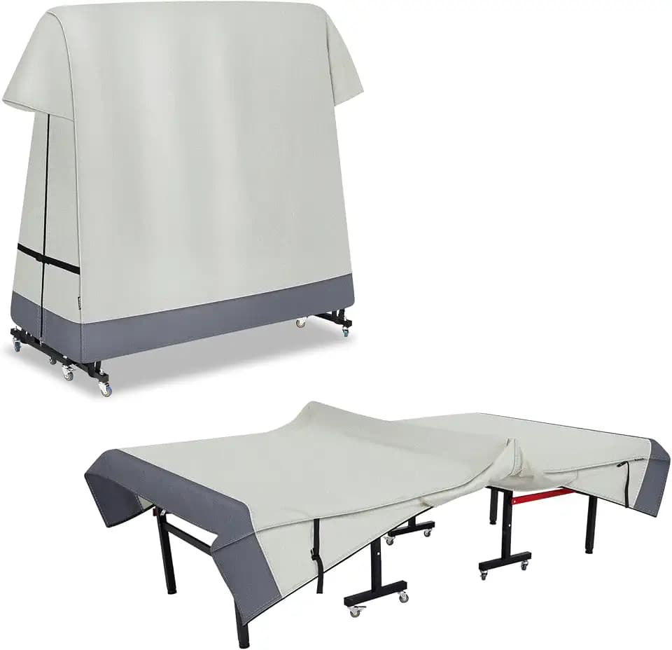 Ping Pong Table Cover Outdoor Weatherproof Fits Universal 9x5 FT