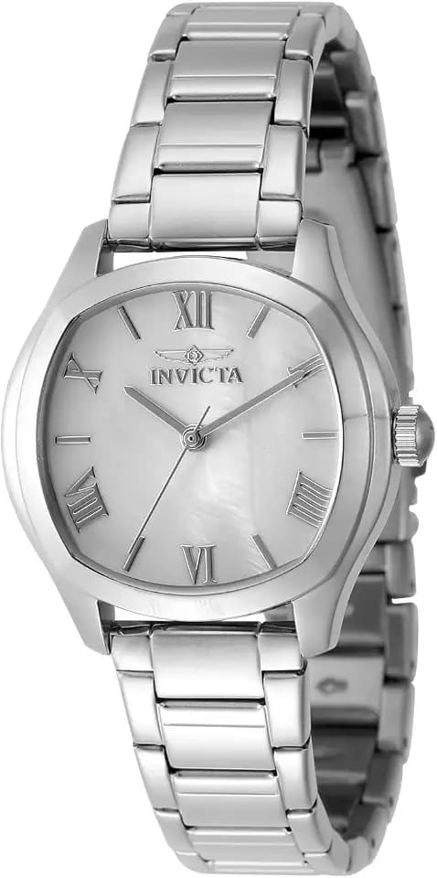 Invicta Wildflower Lady 32.5mm Stainless Steel Rose Gold Pink dial PC21J Quartz