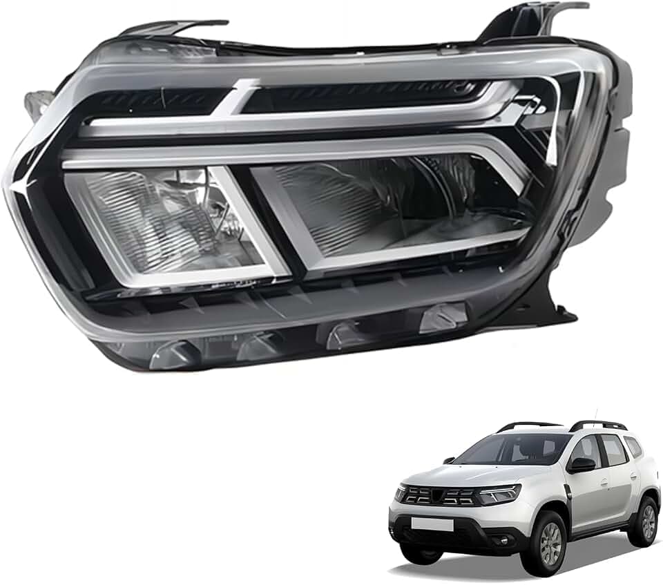 Linker Scheinwerfer für DACIA DUSTER 2022 Weiß XF733-010 W Left L:260602465R