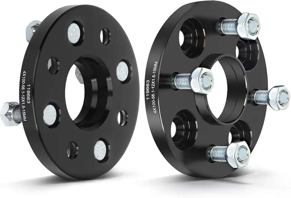 ECCPP 2PCS 15mm 4x100 Wheel Spacers 4 Lug for Mitsubishi Lancer 2002-2003