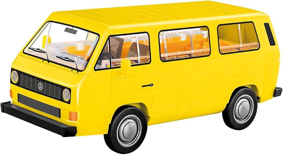 COBI Volkswagen Transporter T3 (1979), Maßstab 1:35, 123 Teile
