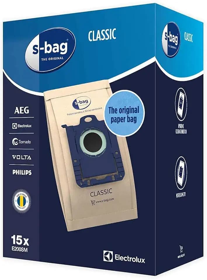 Electrolux E200SM Staubsaugerbeutel beige