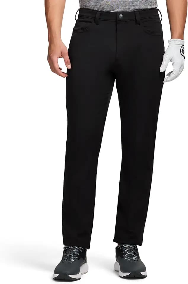 Izod Men's Swingflex Performance Stretch Dobby 5 Pocket Straight Leg Pant