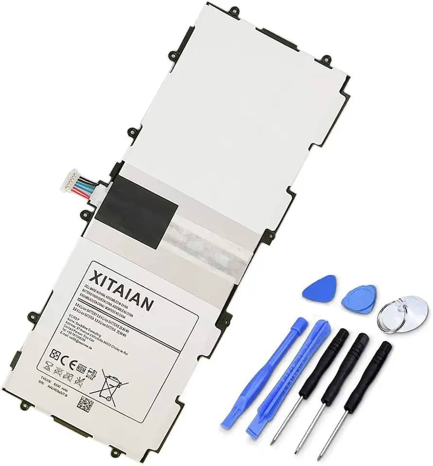 XITAIAN T4500E T4500C Ersatz Tablet Akku für Samsung Galaxy Tab 3 10.1 GT-P5200 (3G & WiFi) GT-P5210 (WiFi) GT-P5220 (LTE, 3G & WiFi) GT-P5213 P5210 P5200 P5220 P5213 3.8V 6800mAh