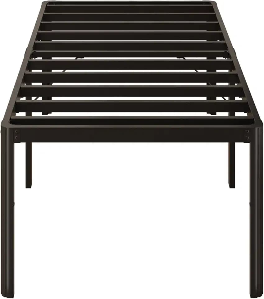 Yicensen 24 Inch High Twin Bed Frames with Rounded Corner Legs Heavy Duty
