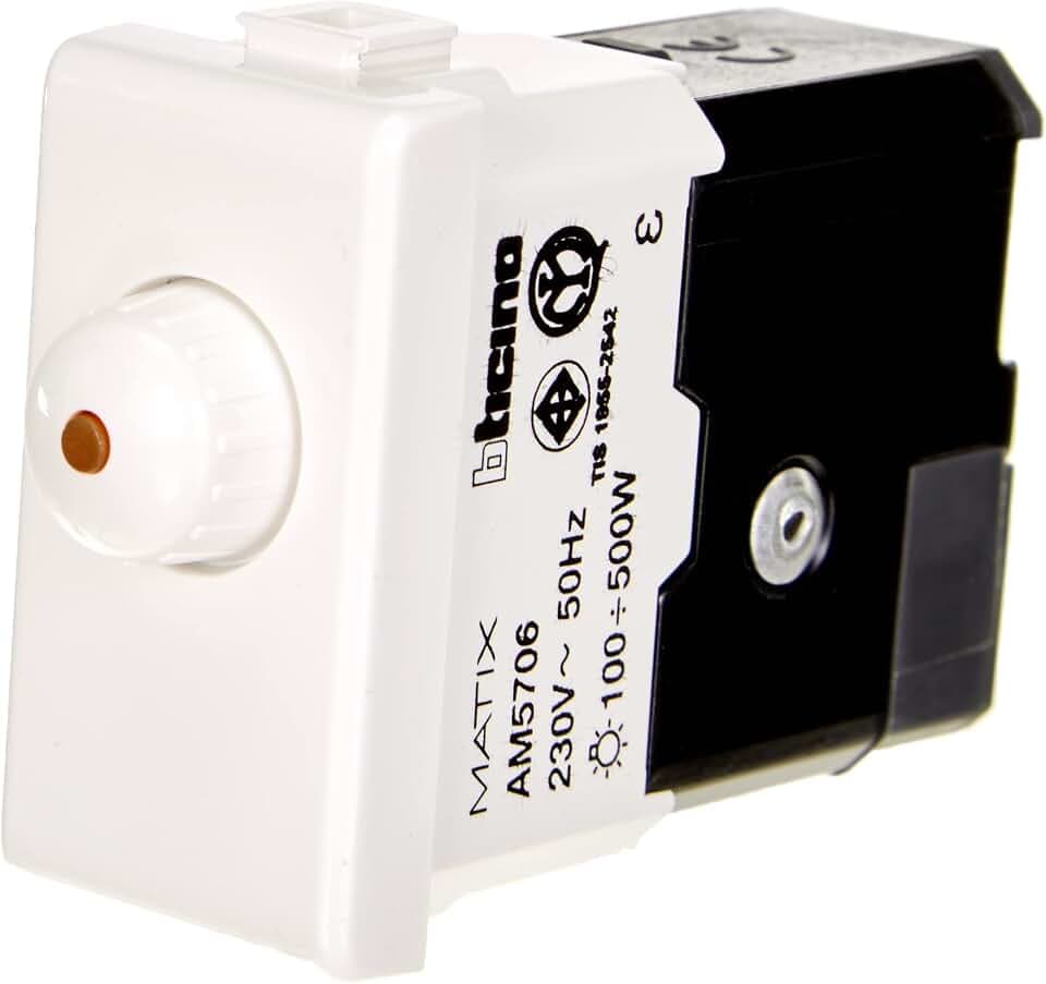 Bticino AM5706 Tast-Dimmer, weiß