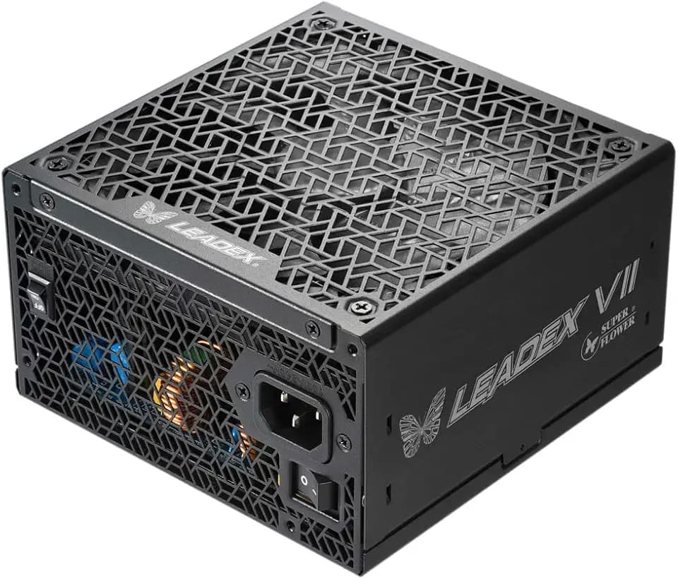 Super Flower Leadex VII XG 1300W Power Supply, ATX 3.1 PCIe 5.1, Black