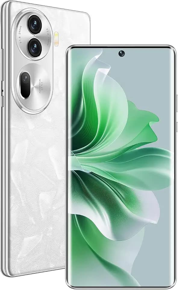 Reno 11 Pro Unlocked Phone 8GB+256GB Unlocked Android Phone 6800 mAh Large Battery Unlocked Cell Phone 50MP+13MP Camera Smartphone 5G Dual SIM (Pearl White)
