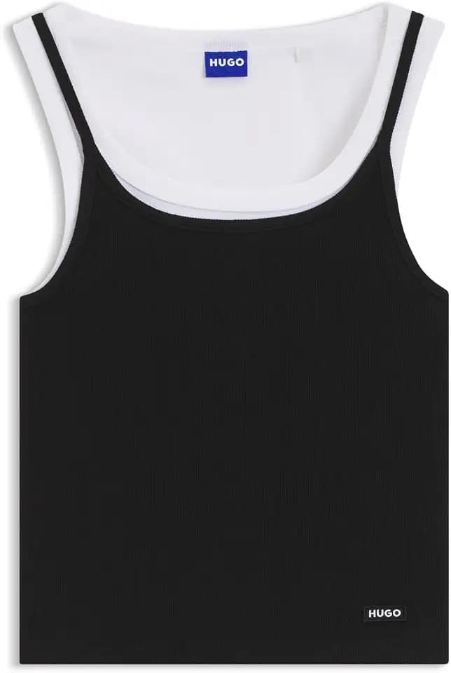 HUGO Damen Dorough_b 10279036 01 JERSEY_TOP (1er Pack)