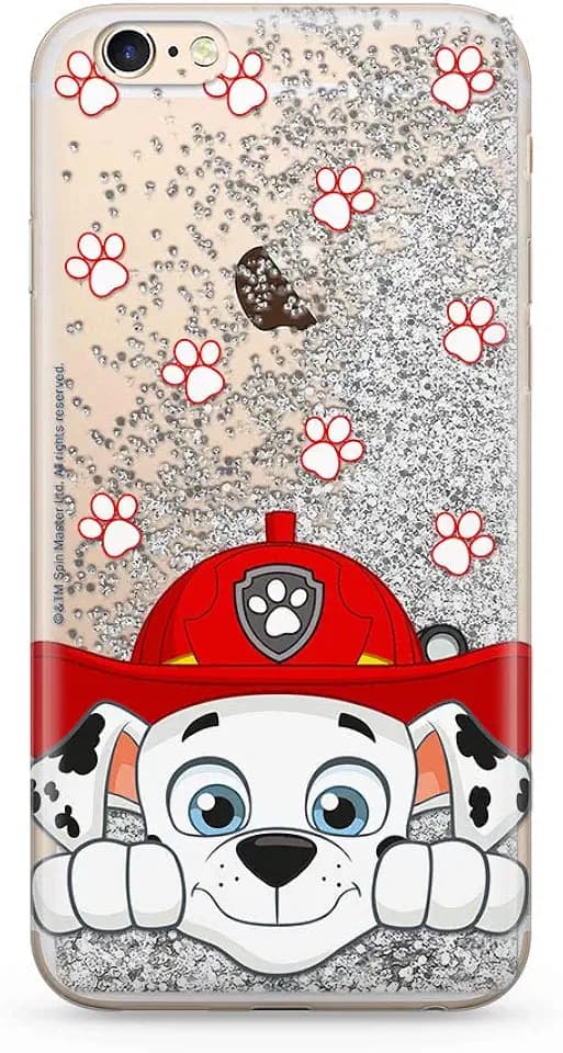ERT GROUP Original und offiziell Lizenziertes Psi Patrol Paw Patrol Liquid Glitter Hülle für iPhone 6 Plus optimal an die Form des Smartphones angepasst, Schutzhülle mit Glitter Overflow Effekt