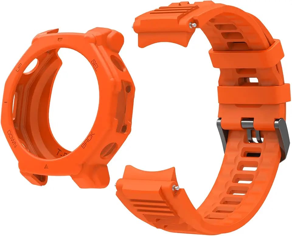 Replacement Compatible with Amazfit T-Rex 3 Pro 48MM Bands, Texture Sport Replacement Soft Flexible Silicone Sweat Resistant Band Strap Wristband for Amazfit T-Rex 3 Pro Smart Watch