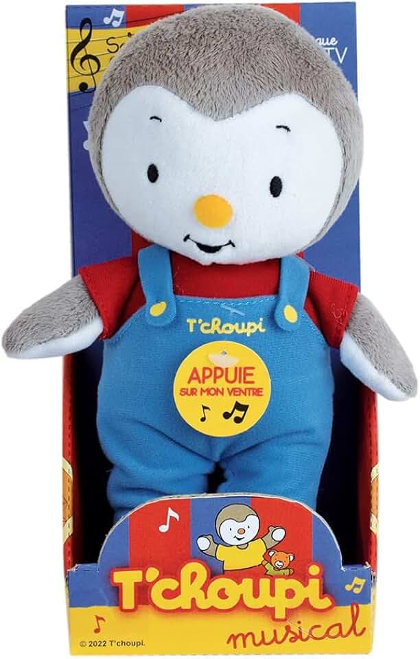 Jemini Peluche T'Choupi Musical 20cm - 3298060228565