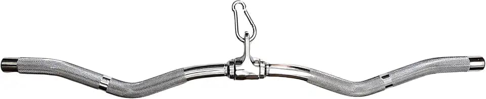 qibylift Barbell Exerciser Lat Pull Down Tricep Press Down Cable Attachment