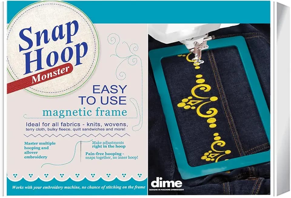 Snap Hoop Monster for Baby Lock/Brother (4" x 4")