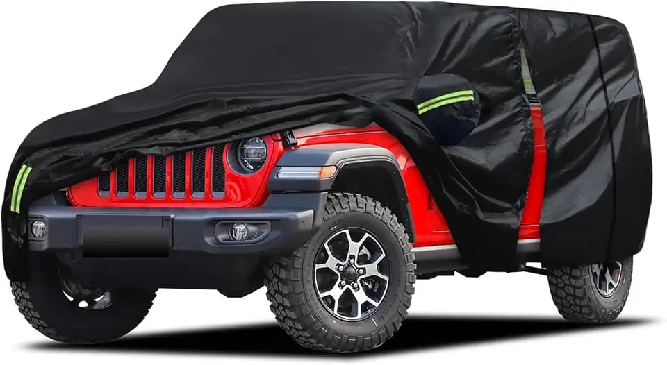 Migaven Car Cover Multi-Layer Fit for Jeep Wrangler 4 Door 2006-2026 JK JL