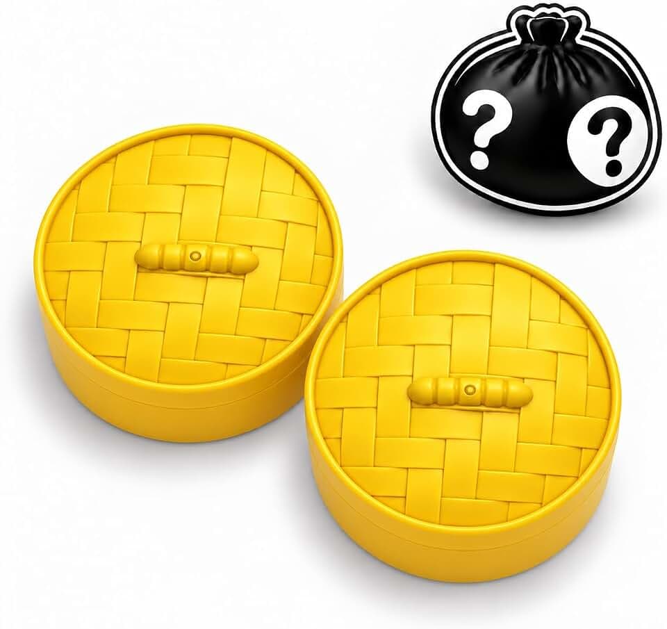 2 Stück Mystery Dumpling XXL-Squishy Anti-Stress
