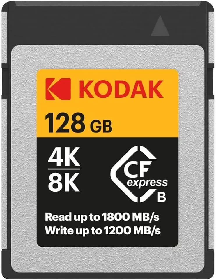 Kodak CFexpress Type B 128GB CFexpress Type B Card EKMCFX128GK