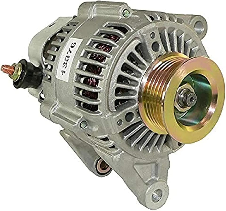 DB Electrical 400-52100 12V 117A Alternator Compatible With/Replacement For Jeep Wrangler 2001-2006, TJ 2001-2006 321-1912, 321-1942, 334-1353, 334-1411, AND0254, AND0385, AL6445X, AL6538X