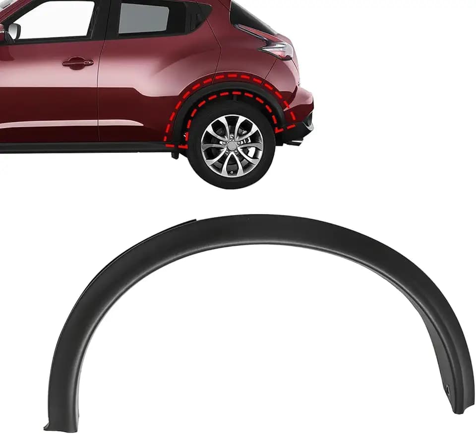 78861-1KA0A Rear Left Fender Trim Molding, Fender Wheel Arch Molding Trim Compatible with Nissan Juke 1.6L l4 2011 2012 2013 2014 2015 2016 2017, Replace# 788611KA0A Driver Side