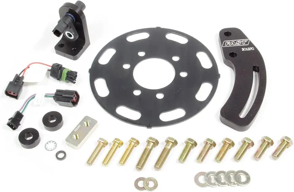 Fast FST301270 Crank Trigger Kit with 7" Balancer for Small Block Chevy