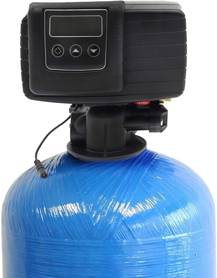 5600SXT Water Softener Valve,Time Type Digital Control Valve,Timer Valve Water Softener,High Performance Digital Metered on Demand Replacement Head with Display and Water Distributor……