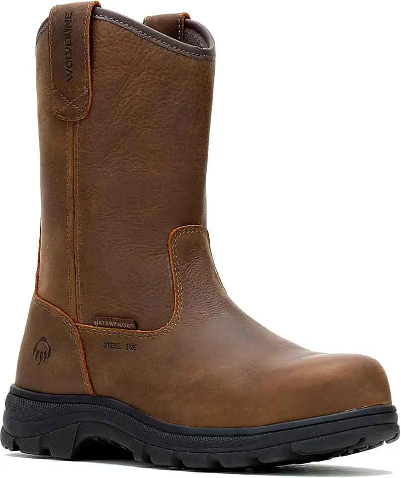 Wolverine mens Carlsbad Waterproof Steel Toe Wellington