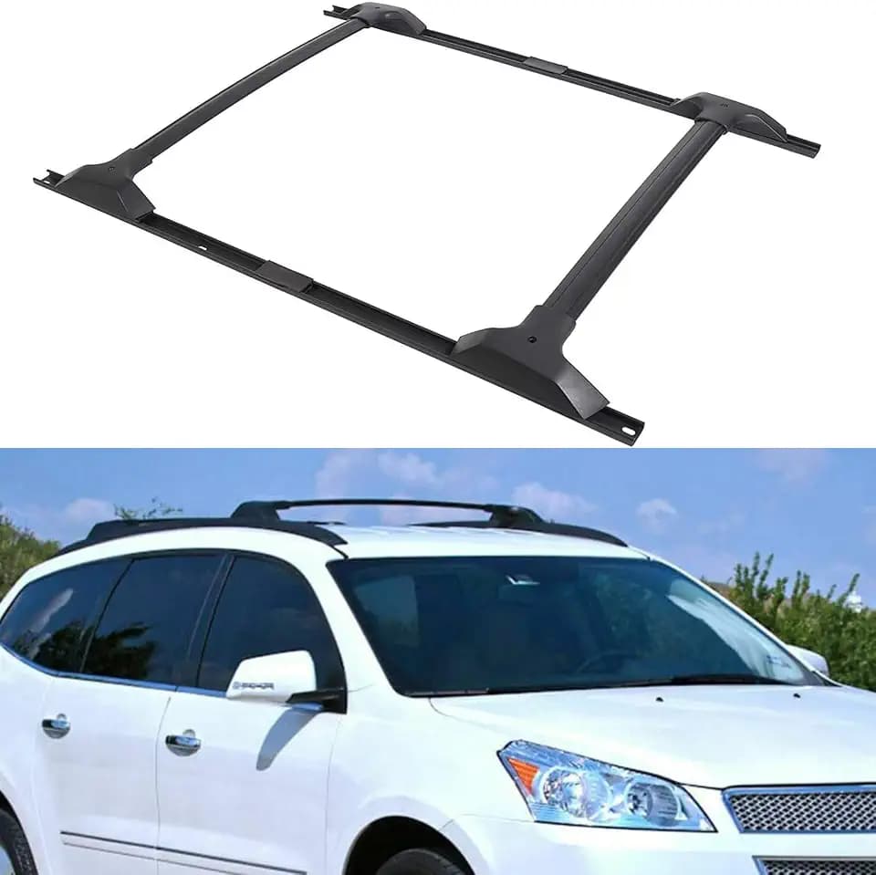 Side Rails+Cross Bars Set Fit for Chevrolet Traverse 2009-2017