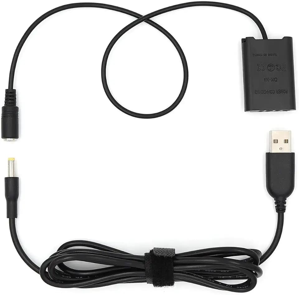 DK-X1 DC Coupler USB AC Adapter Kit NP-BX1 Dummy Battery for Sony Cybershot ZV-1 DSC-RX1 RX1R RX100 II III IV V VI VII, M2 M3 M4 M5 M6/B M7, HX50 HX90 HX300 WX300 WX350 WX500 Cameras