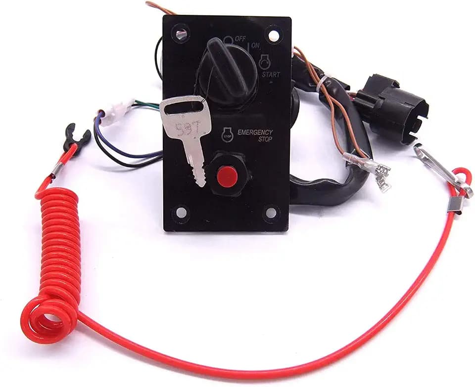 Boat Engine 37100-96J24 37100-96J25 Ignition Key Switch Panel for Suzuki