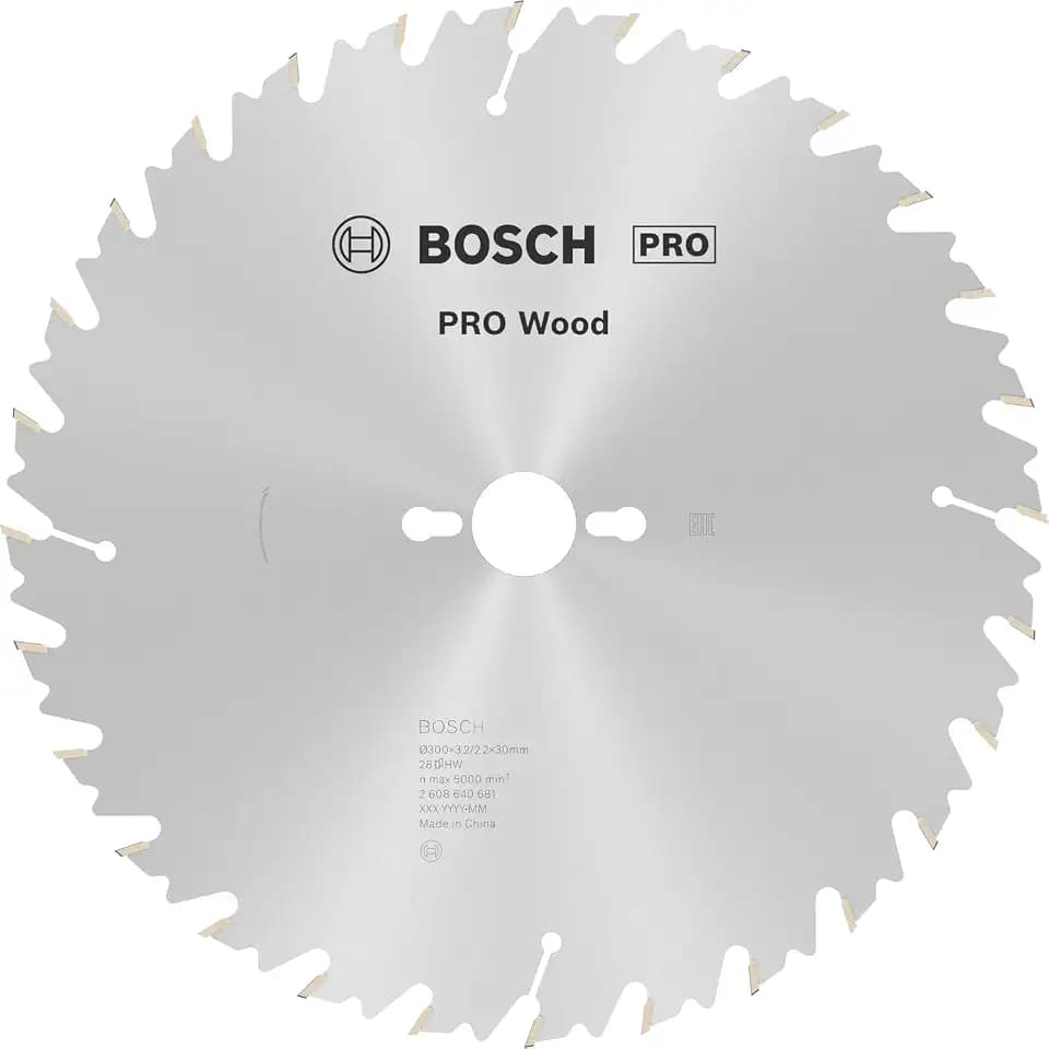 Bosch Professional 1x Kreissägeblatt Speedline Wood (für Holz, Sägeblatt Ø 300 x 30 x 3,2 mm, 28 Zähne, Zubehör Kreissäge)