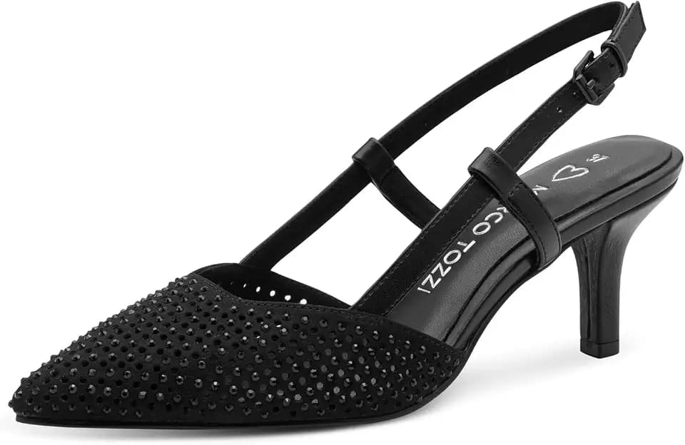 MARCO TOZZI Damen Pumps weiches Feel Me Fußbett weiches Innenfutter Modisch