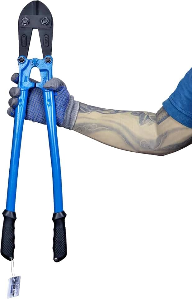 24 IN Bolt Cutter with Drop Forged Cr-Mo Alloy Steel Blades