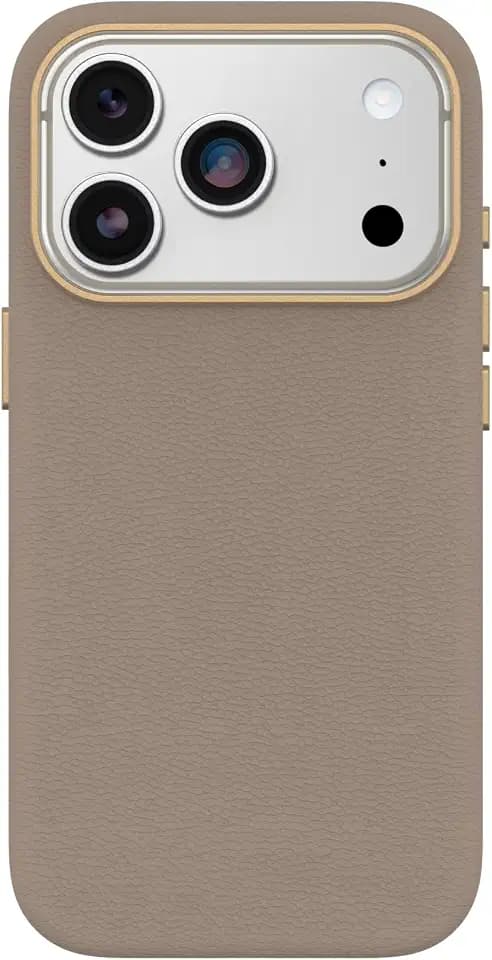 OtterBox iPhone 18/17 Pro Symmetry Series Cactus Leather - Grey Comfort