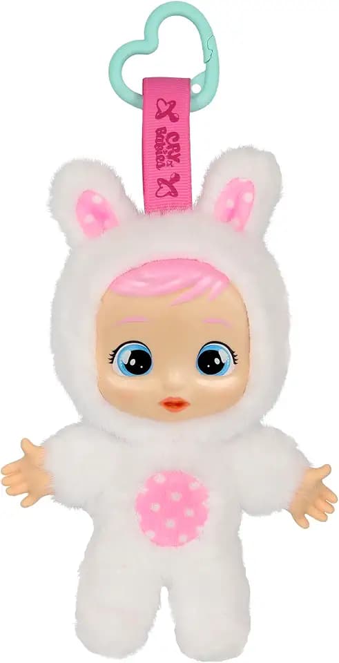 CRY Babies Cuties Coney Plüschpuppe Mini-Plüschbabys, perfekt zum Mitnehmen überallhin Kinder ab 3 Jahren