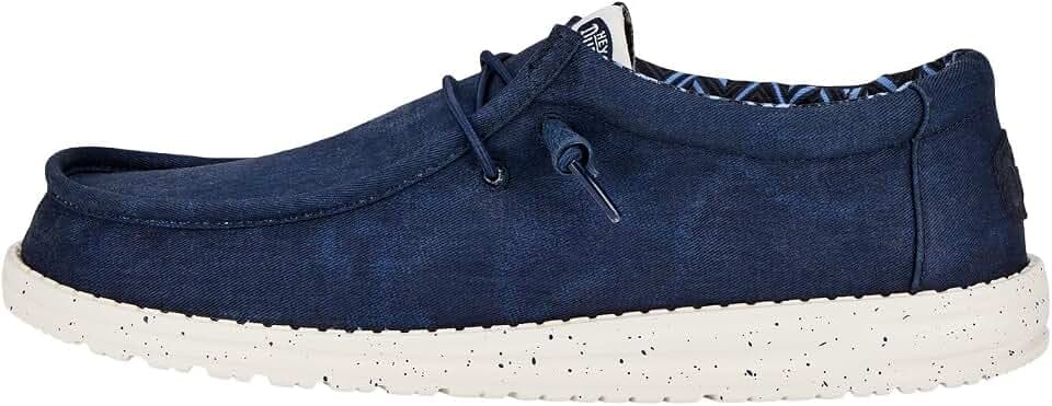 HEYDUDE Men's Wally Stretch Canvas Slip On Loafer | Lightweight Shoe