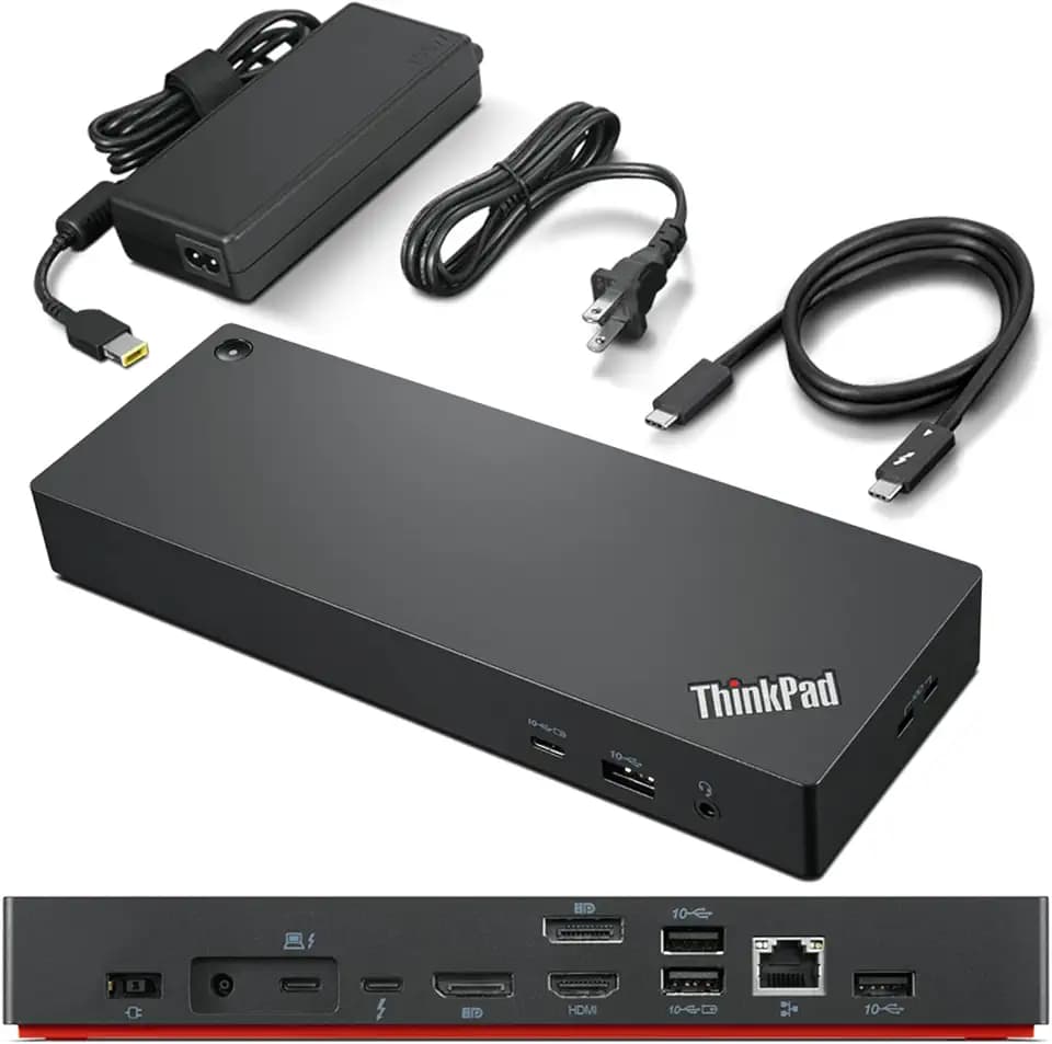 Lenovo ThinkPad Universal Thunderbolt 4 Dock | 4 Displays | 100W Charge