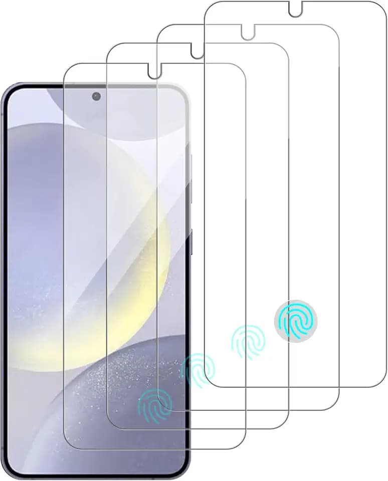 4 Pack Glass Screen Protector for Samsung Galaxy S24 / SM-S921u
