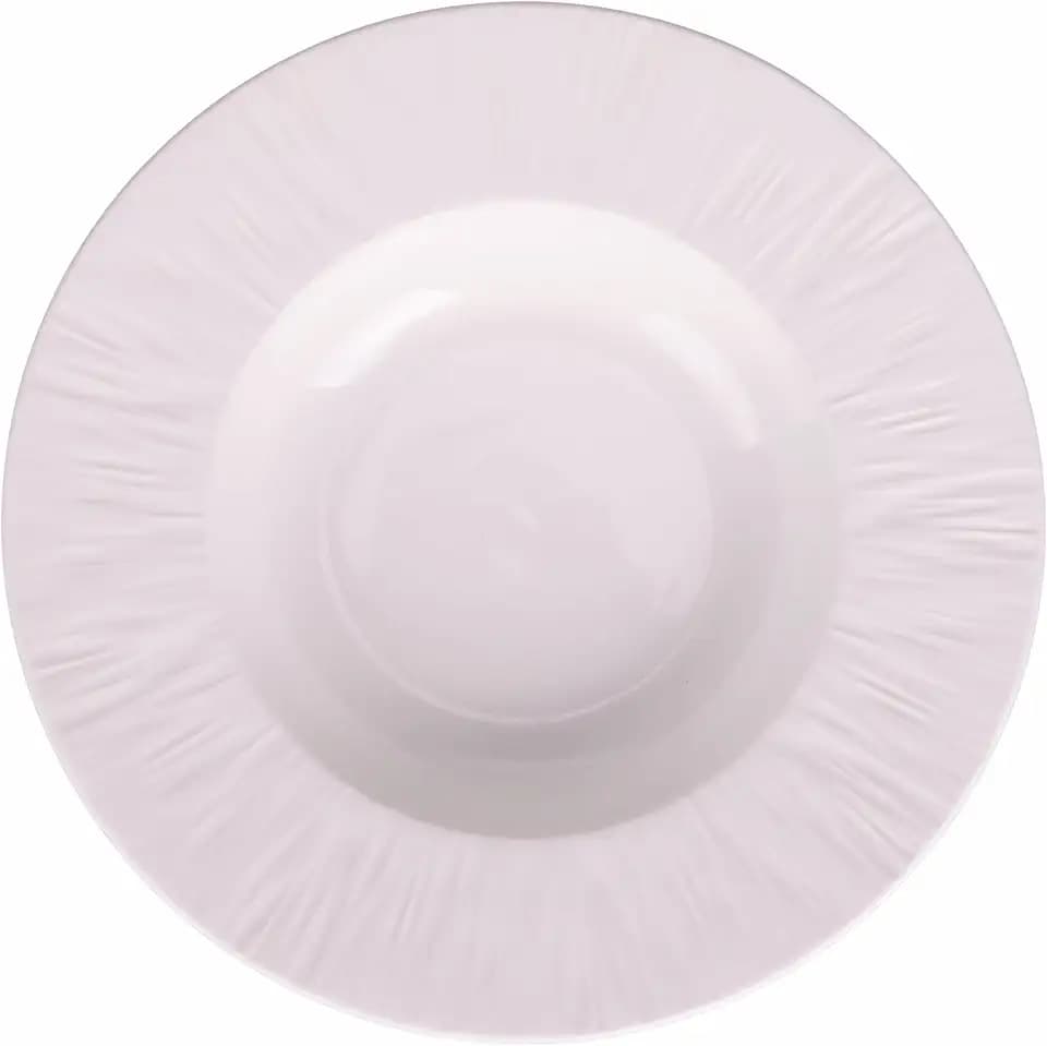 Set mit 3 Suppentellern aus Porzellan, Horeca