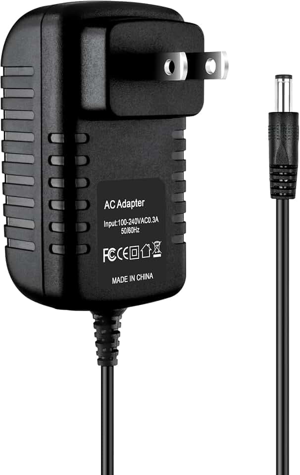 6V 2A AC/DC Adapter Compatible with ProForm Elliptical Smart Strider 390 395 475 510 E 480 490 500 600 LE 400 700 510 EX Cardio Cross Trainer Exercise Bike Charger Cable Cord