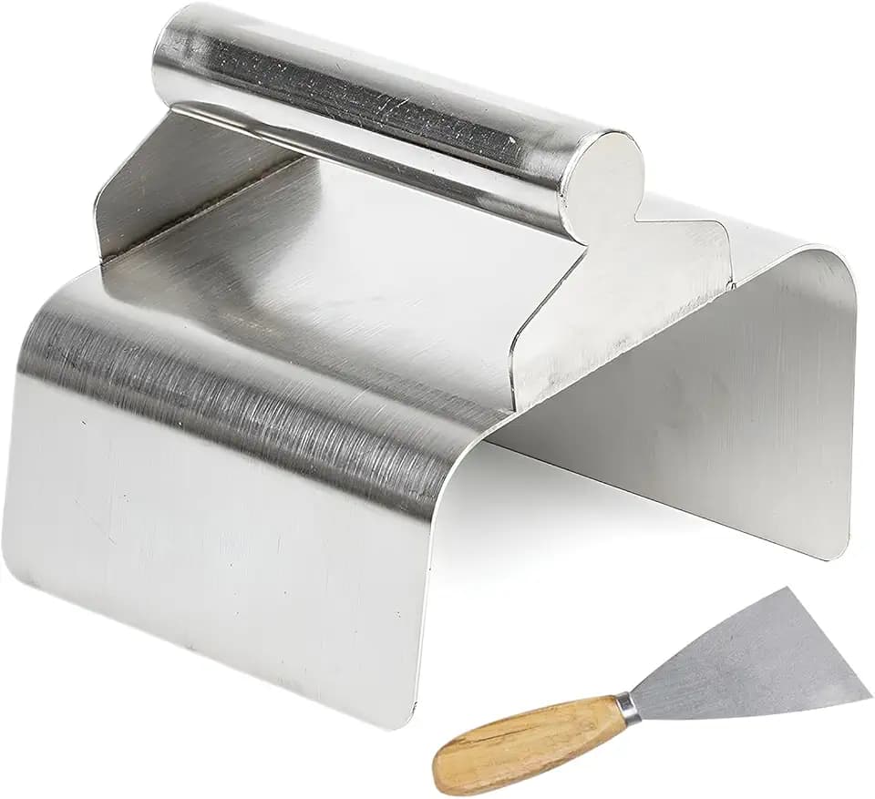 Concrete Curb Trowel Edger, Concrete Curbing Trowel, Concrete Curb Hand Tool, Curb Tool for Concrete Edging, Landscape Curb Trowel Concrete Curb Tools, Curb and Gutter Concrete Tools, Putty Knife
