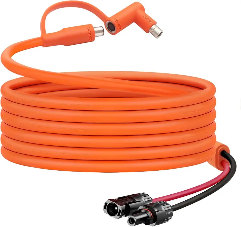20FT MC4 to DC 8mm Adapter Cable for Jackery Portable Power Station