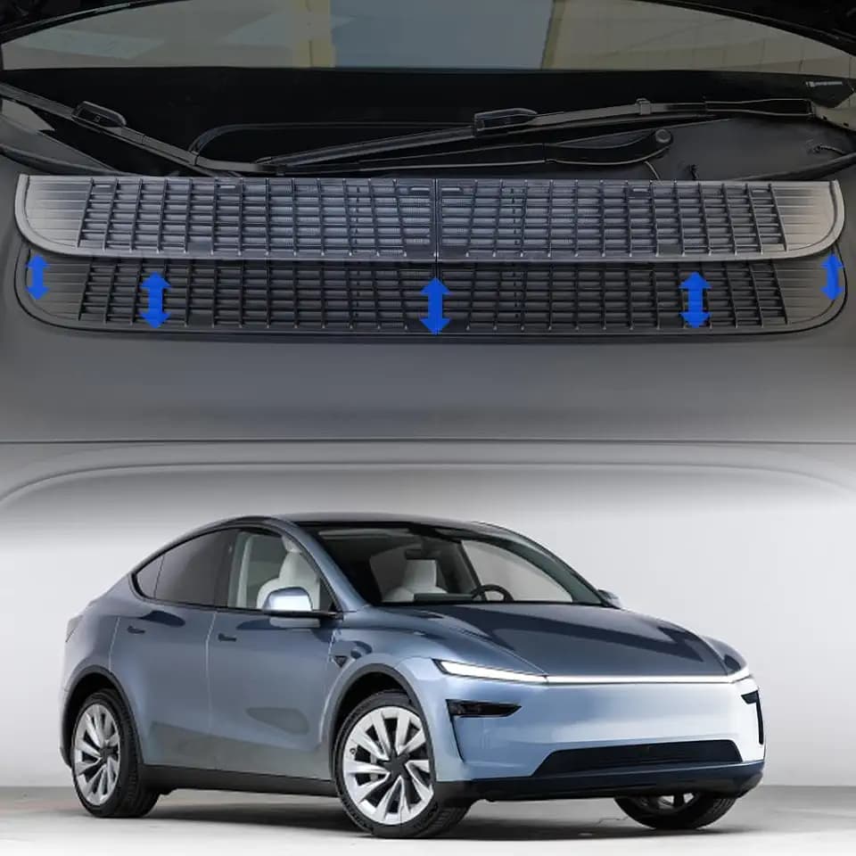 Air Intake Vent Grille Cover for Tesla Model Y Juniper 2025 2026 - New Model Y Refresh Juniper Air Vent Cover Air Flow Vent Intake Air Conditioning Grille Model Y Juniper Interior Accessories