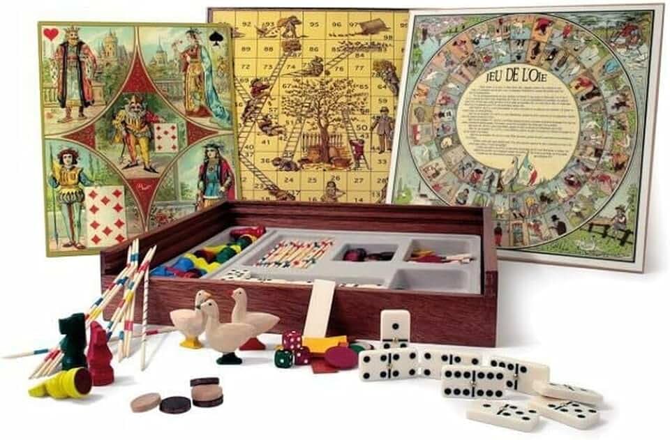 JEUJURA jeujuraj21319 Traditionelle Spiele Set