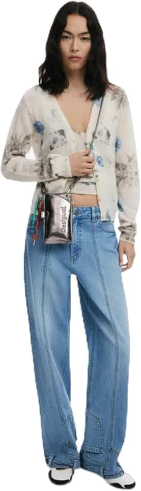 Desigual Damen 25wwjf14 Pullover