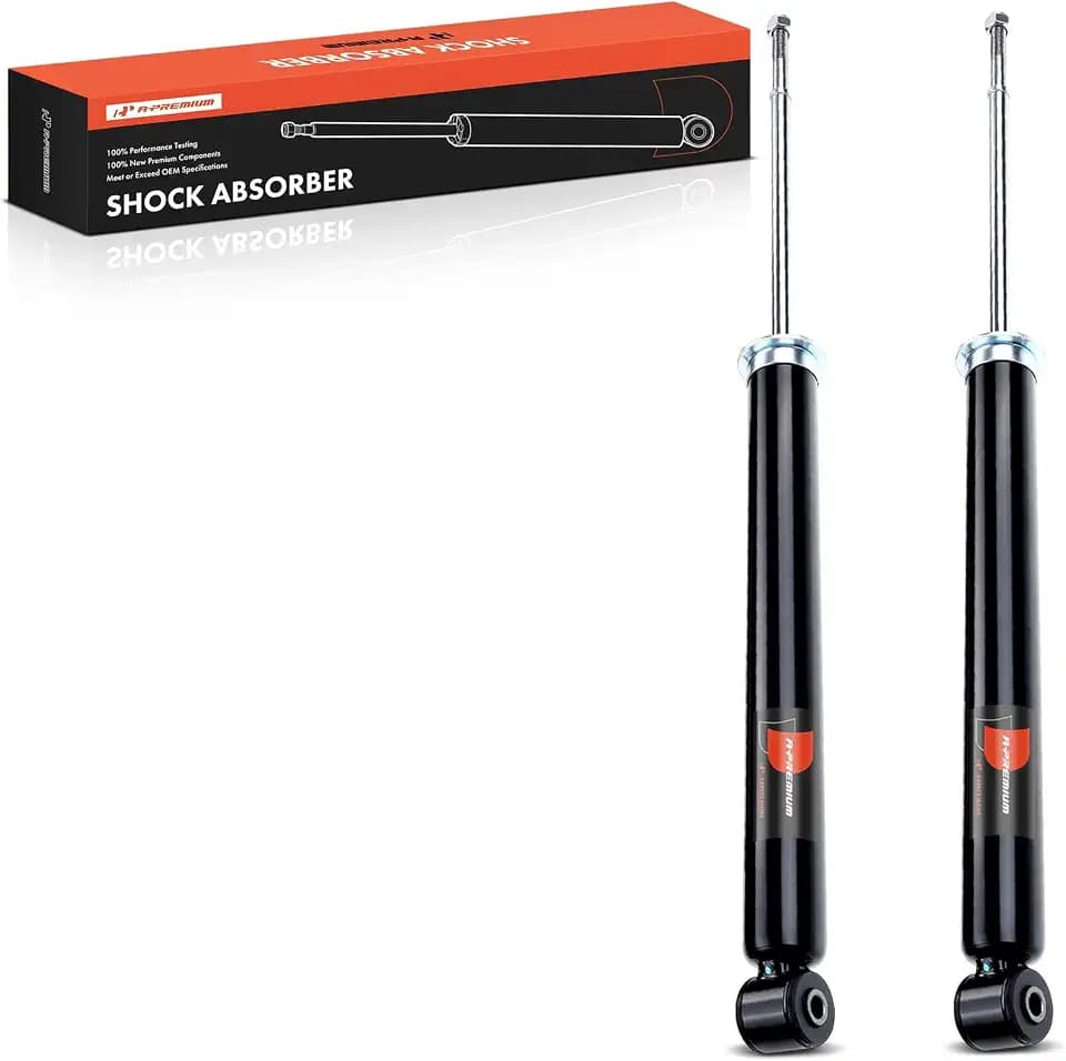 A-Premium Rear Shock Absorbers, Set of 2 - Compatible with Chevrolet