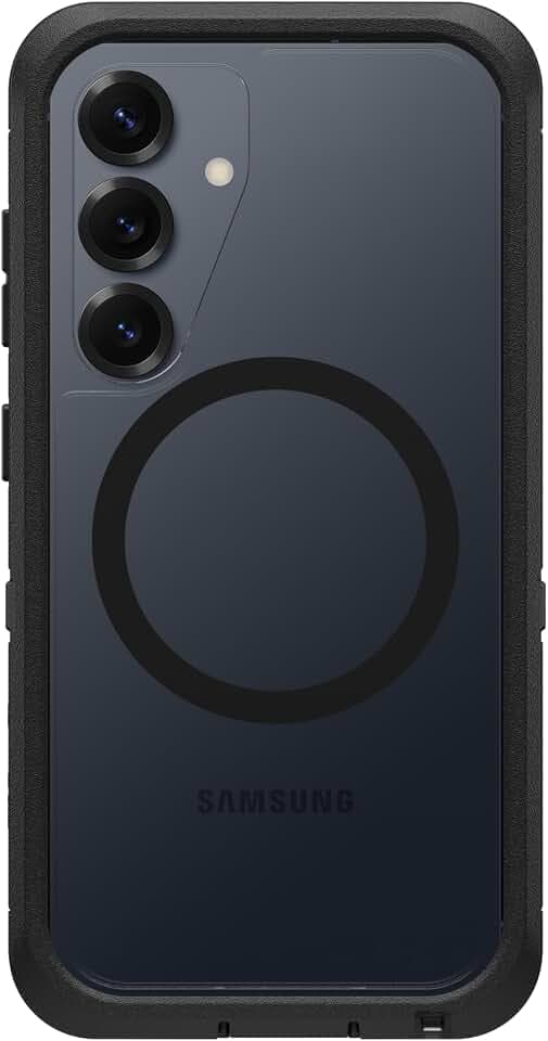 OtterBox Samsung Galaxy S25 Defender Series XT Clear - Dark Side (Black)