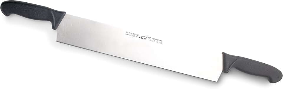 LACOR - 39101 - Käsemesser, Professionelles Käsemesser, Gerade Klinge, Edelstahl, Ergonomischer Griff, 40 cm
