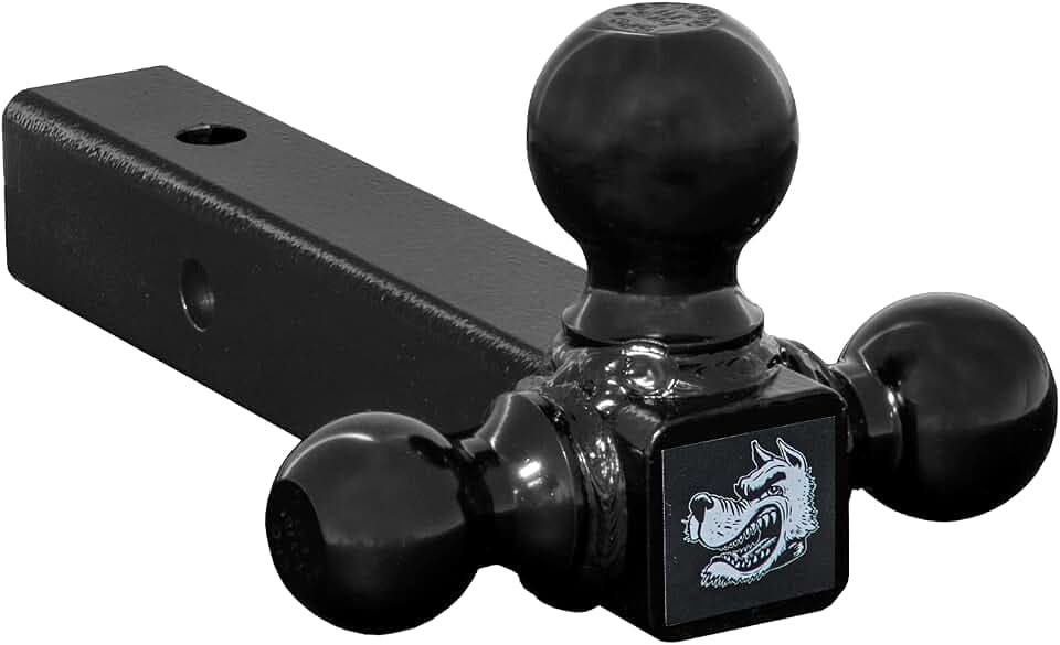 Buyers Products 1802200 Tri-Ball Trailer Hitch Mount for 2 Inch Receiver