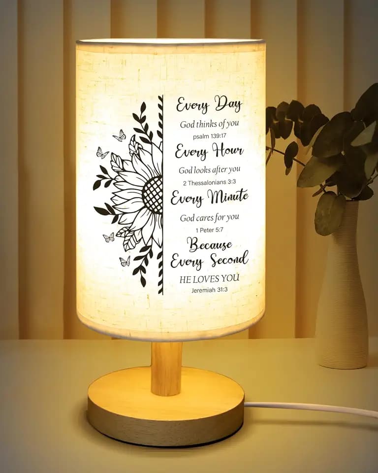 Christian Gifts for Women, Religious Gifts for Women Table Lamp